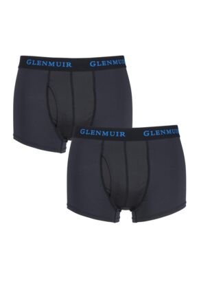 Mens 2 Pair Glenmuir Performance Underwear 3-Inch Leg