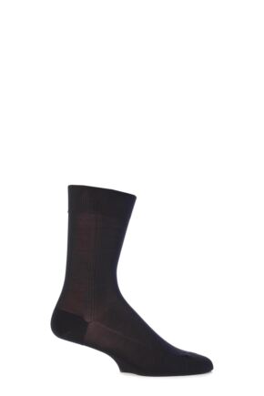 Mens 1 Pair Viyella Nylon Socks With Hand Linked Toe