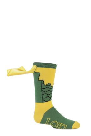 SOCKSHOP MARVEL LOKI CAPE COTTON SOCKS