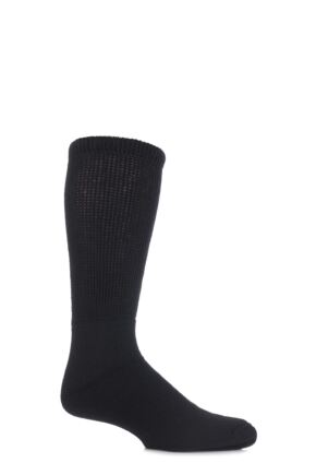 Mens 1 Pair HJ Hall Wool Diabetic Socks