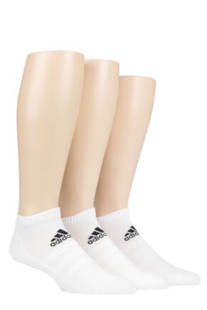 Adidas 3 Pair Cushioned No Show Socks