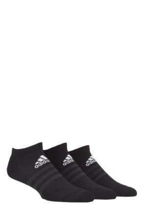 Adidas 3 Pair Cushioned No Show Socks