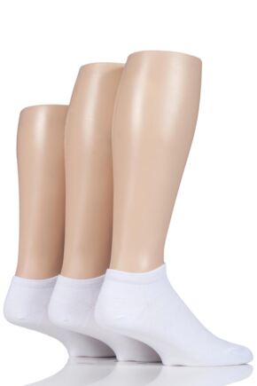 Mens 3 Pair Glenmuir Bamboo Trainer Socks