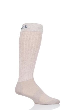 Mens and Ladies 1 Pair UpHillSport  "Winter Course" 3 Layer L3 Horse Riding Socks Natural 3-5 Unisex