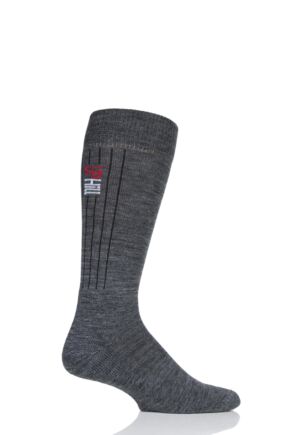 UpHill Sport 1 Pair Made in Finland Active Sports Socks Grey 5.5-8 Unisex