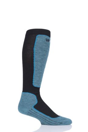 Mens and Ladies 1 Pair UpHillSport "Valta" Alpine Ski 4 Layer M5 Socks