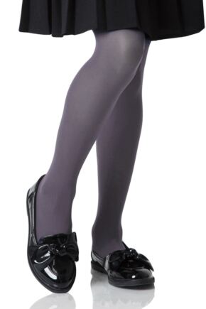 Girls 1 Pair Elle 40 Denier Opaque Tights