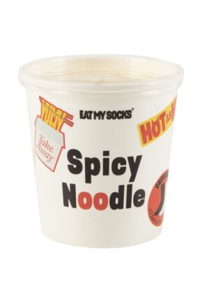 EAT MY SOCKS 2 Pair Spicy Noodles Cotton Socks