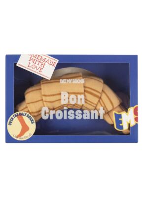 EAT MY SOCKS 1 Pair Bon Croissant Cotton Socks