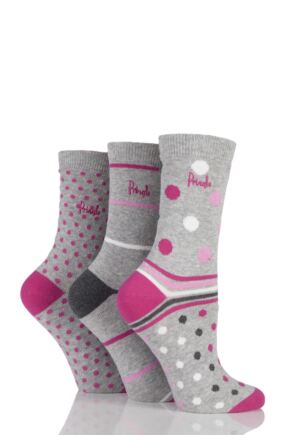 Pringle Sarah Spotty and Striped Cotton Socks