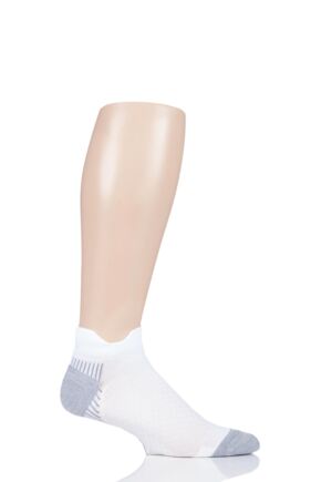 Mens and Ladies 1 Pair Feetures Plantar Faciitis Relief Ultra Light Cushion No Show Socks