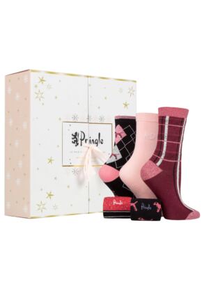 Ladies 25 Pair Pringle Sockvent Christmas Advent Calendar