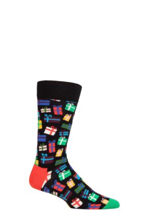Mens and Ladies 1 Pair Happy Socks Gift Bonanza Socks
