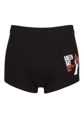 SOCKSHOP Music Collection 1 Pack Green Day Boxer Shorts