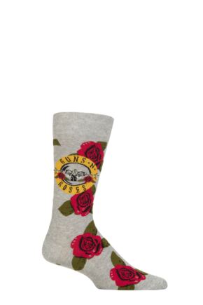 SOCKSHOP Music Collection 1 Pair Guns N' Roses Cotton Socks
