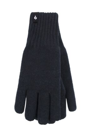 Mens 1 Pair Heat Holders 2.3 Tog Heatweaver Yarn Gloves