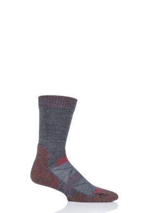 Mens and Ladies 1 Pair HJ Hall ProTrek Longer Leg Cushioned Adventure Trek Socks