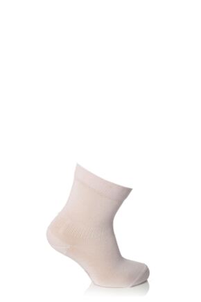 Babies 1 Pair Falke Sensitive Cotton Socks Powder Rose 50-56
