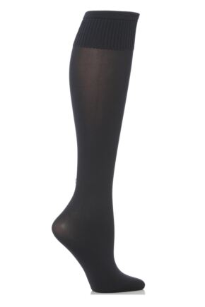 Ladies 1 Pair Trasparenze Cinzia Microfibre Knee Highs