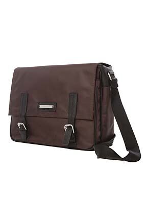 Mens Calvin Klein Large Nylon Messenger Bag Trimmed in Leather 50% OFF Mens Calvin Klein Large Nylon Messenger Bag Trimmed in Leather 50% OFF