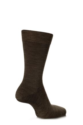  Falke Sensitive Berlin Virgin Wool Left and Right Socks With Comfort Cuff