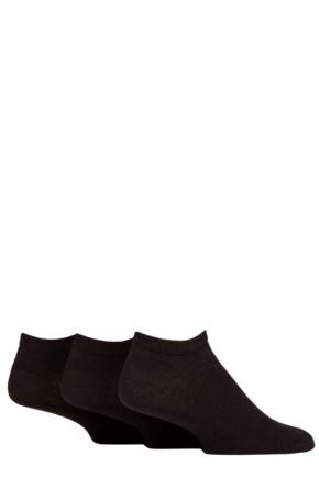 Sockshop Women's Cotton Gentle Grip Socks – 6 Pack Black Floral Spot GG07 Size 4-8 UK
