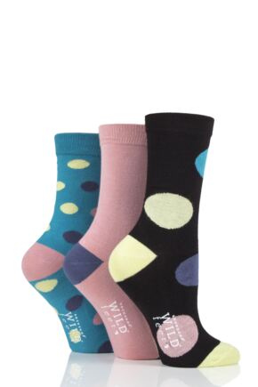 Ladies 2 Pair SockShop Wild Feet Sheepdog Fluffy Cosy Socks Ladies 2 Pair SockShop Wild Feet Sheepdog Fluffy Cosy Socks