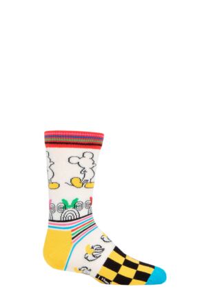 Kids 1 Pair Happy Socks Disney Sunny Sketch Sock