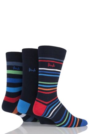 PRINGLE GLASGOW PLAIN AND MULTI STRIPED COTTON SOCKS