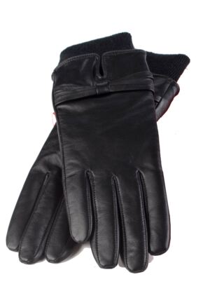 Ladies 1 Pair Heat Holders Leather Gloves 1.2 TOG