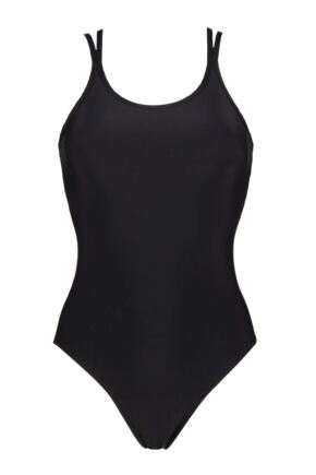 Love Luna 1 Pack Girl's First Period One Piece Swimsuit Black 10-11 Years
