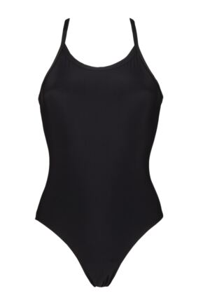 Love Luna 1 Pack Girls' First Period Squad Swimsuit Black 10-11 Years