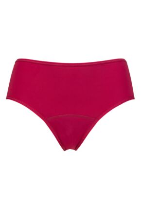 Ladies 1 Pair Love Luna Recycled Period Midi Briefs