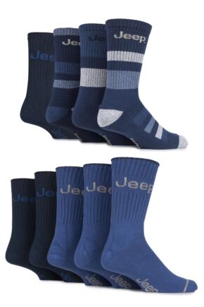 Mens 9 Pair Jeep Fresh Sock Drawer Collection Socks