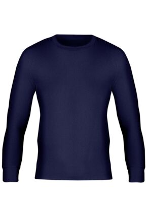 Mens Workforce Workwear Heavy Weight Thermal Long Sleeved Vest