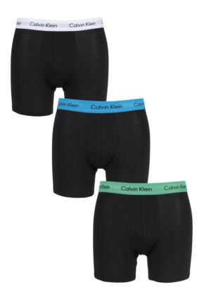 Mens 3 Pack Calvin Klein Cotton Stretch Trunks