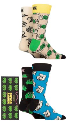 Happy Socks 4 Pair Happy Animals Gift Boxed Socks