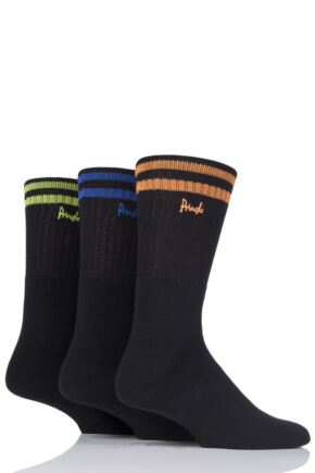 Mens 3 Pair Pringle Full Cushion Sports Socks