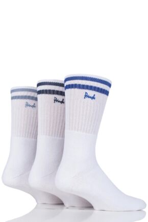 Mens 3 Pair Pringle Full Cushion Sports Socks