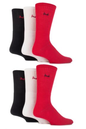 Mens 6 Pair Pringle Full Cushion Sports and Trainer Socks