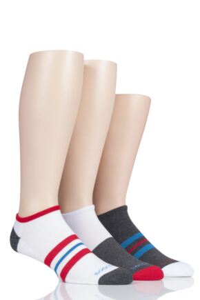 Mens 3 Pair SOCKSHOP Bamboo Cushioned Trainer Socks
