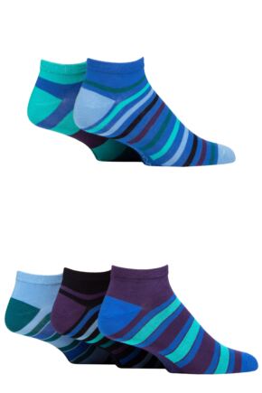 SockShop Bamboo Socks Pack Of 2 - Men's & Ladies' Plain & Striped, Super Soft With Smooth Toe Seams