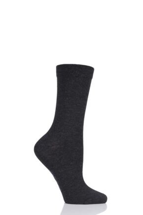 Ladies 1 Pair SOCKSHOP Colour Burst Bamboo Socks with Smooth Toe Seams Ashes To Ashes 4-8 Ladies