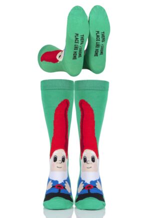 Mens and Ladies SOCKSHOP 1 Pair Lazy Panda Bamboo Fun & Novelty Socks Gnome 7-11 Mens