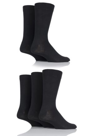Mens 5 Pair SOCKSHOP Cotton Socks