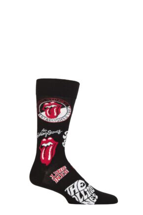 SOCKSHOP Music Collection 1 Pair The Rolling Stones Cotton Socks