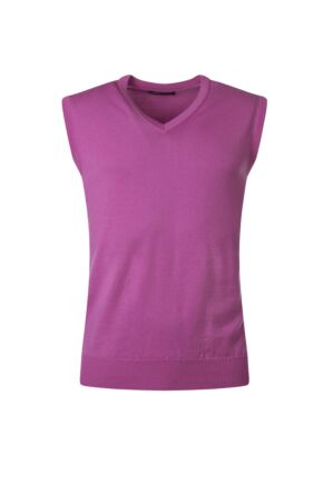 Mens Great & British Knitwear 100% Merino Plain V Neck Slipover