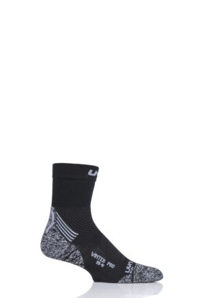 Mens 1 Pair UYN Winter Pro Run Socks