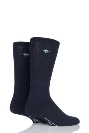 Mens 2 Pair Glenmuir Dunbar Cushioned Golf Socks