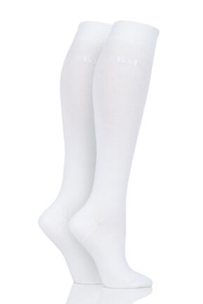 1 Or 3 Or 6 Pair Women Long Knee High Cotton Plain Socks 
